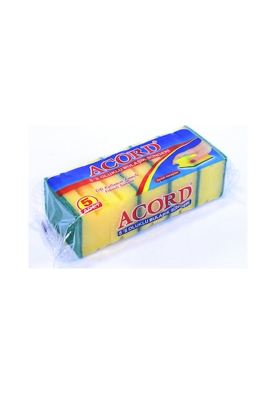 Acord Bulaşık Sünger 5 Li 521