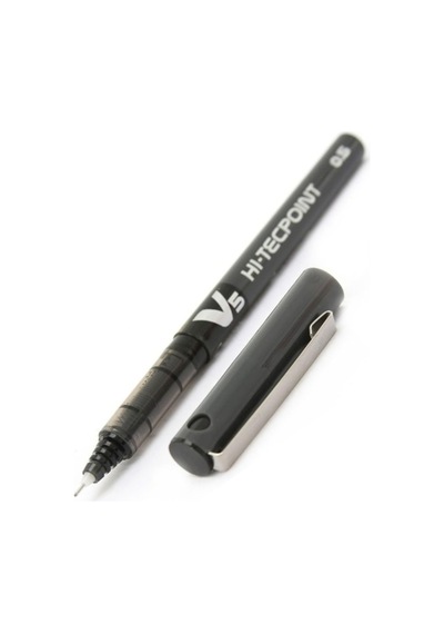 Pilot V5 Hi-tecpoint 0.5 Mm Sıvı Mürekkepli Rollerball Kalem 6 Renk Set Çok Renkli