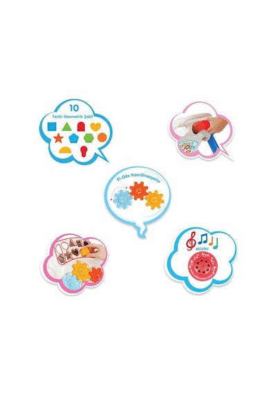 Pilsan Happy İlk Adım Arabası Müzikli Aksesuarlı 07 539