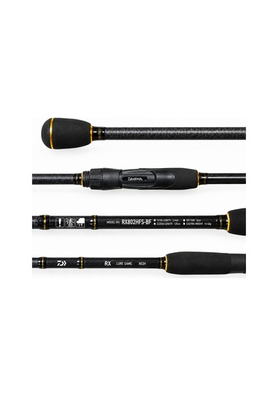 İki Parça Spin Olta Kamışı - Daiwa Rx Lure Game Bf - 244 Cm 14/42 Gr