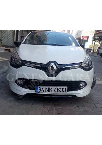 Renault (Plastik)  Clio 4 Makyajsız Ön ek 2 Parça