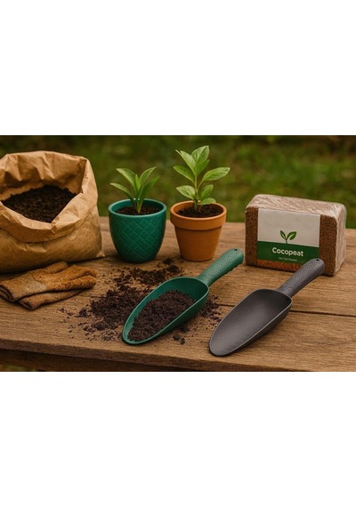 Tr So-ml01 Botanik Plastik Mala Kürek Antrasit 6 Adet