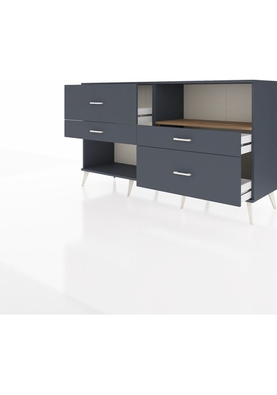 Hyperion Konsol Tek Raflı 4 Çekmeceli 176x44x99 Antrasit-çam/ant Antrasit-çam/antrasit Hyperion Konsol Tek Raflı 4 Çekmeceli 176x44x99 Antrasit-çam/ant Antrasit-çam/antrasit