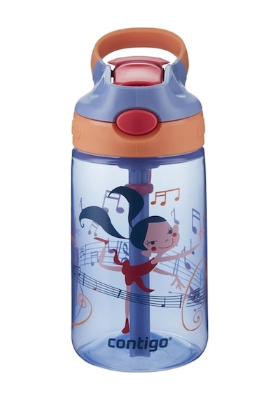 Contigo Gizmo Flip Danscı Kız Tritan Çocuk Suluğu 420Ml Çok Renkli