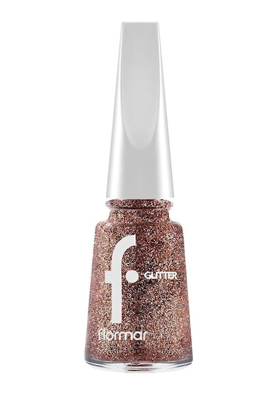 Flormar Glitter Yarı Transparan Parlak Bitişli Simli Oje GL43