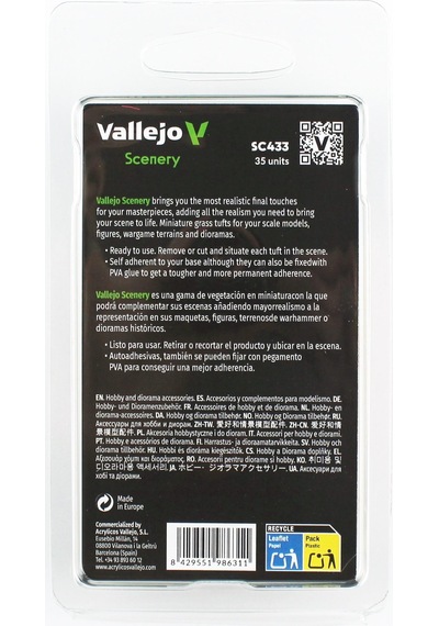 Vallejo Sc433 Pink, 6 Mm. Hazır Çim Dokusu-55038