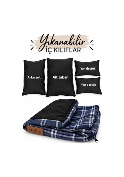 Kedi Ve Köpek Koltuğu Tamamen Fermuarlı Çıkarılabilir İç Minder Boncuk Elyaf Kaydırmaz Taban Kedi Ve Köpek Yatağı Lacivert 1714629993 Kedi Ve Köpek Koltuğu Tamamen Fermuarlı Çıkarılabilir İç Minder Boncuk Elyaf Kaydırmaz Taban Kedi Ve Köpek Yatağı Lacivert 1714629993