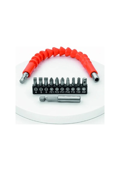 300 Mm Esnek Şaftlı Bits Uç Seti Dar Alanlar İçin Vida Sökme Ve Takma Seti 42189242