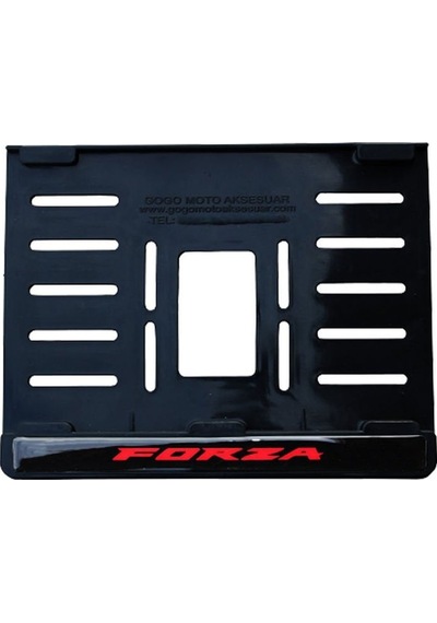 Honda Forza Uyumlu 3 Plastik 15x24 Cm Kırılmaz Plakalık