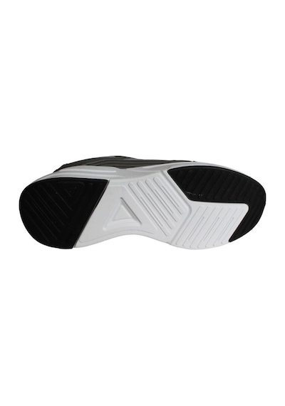 Jump Erkek Gri Siyah Kalın Taban Fileli Memory İç Taban Sneaker Spor Ayakkabı Gri