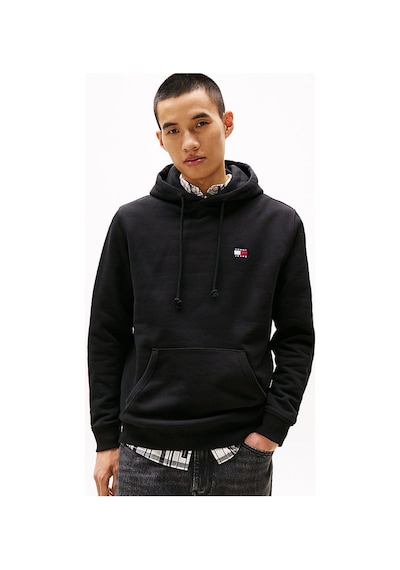 Tommy Hilfiger Tjm Reg Badge Hoodıe Ext-8557 Black