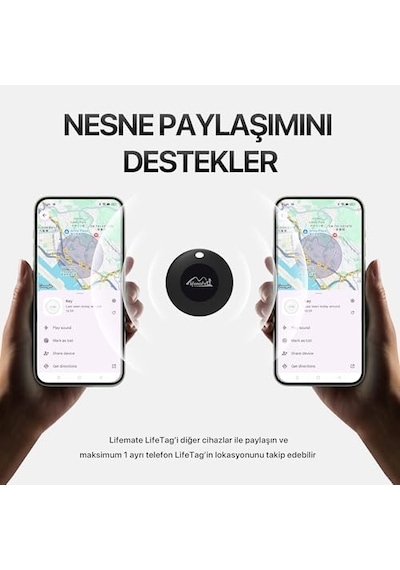 Tag Akıllı  Itag Gprs Anahtarlık  Uyumlu F3siyah Diğer