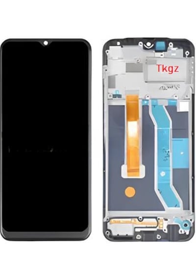 Tkgz - Oppo Realme C11 Lcd Ekran Dokunmatik -a- Kalite Çıtalı