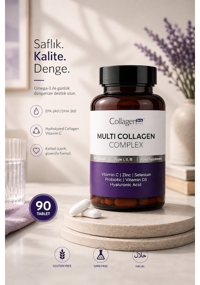 Collagen Forte Multi Collagen Complex 90 Tablet