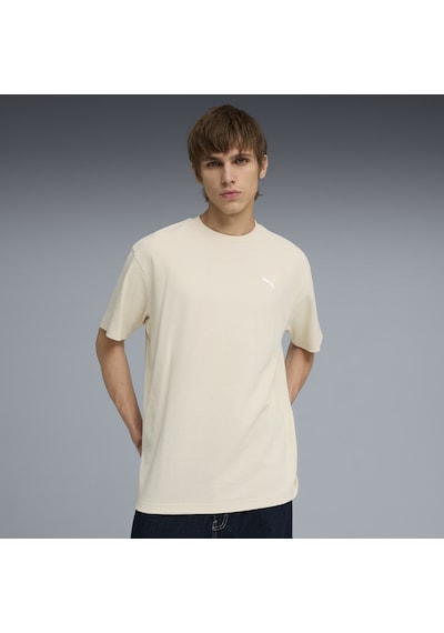 Puma Ess Elevated Relaxed Tee Erkek Bej Tişört 69201887