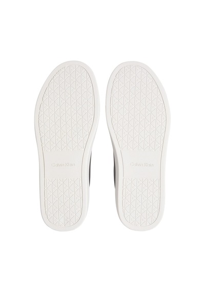 Erkek Classic Cup Laceup Lth Bt Woven Ayakkabı Ym0ym014470gm Siyah
