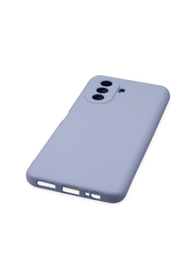 Uray Store Huawei Nova Y70 Kılıf Nano İçi Kadife Silikon - Lila