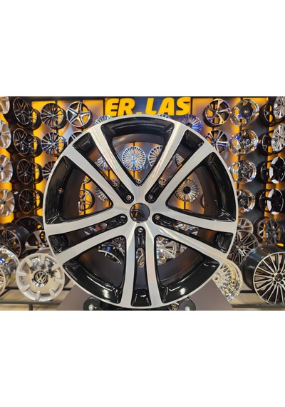 4 Adet Dy-549 8.5 19 5 112 Et33 Black Mack Jant Revize Edilmiş Takım