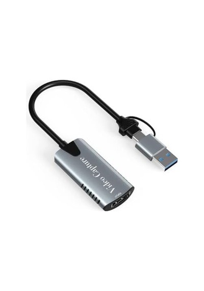 Hu04a Type-c/usb A To 4k 60hz 1080p Hdmı Video Capture Yakalama Hub Adaptör
