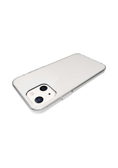 Apple Uyumlu iPhone 14 Kılıf Zore Süper Silikon Kapak Renksiz