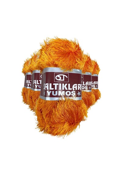 5 Adet Yumoş Sakallı El Örgü Ipi Yünü 103 Çok Renkli
