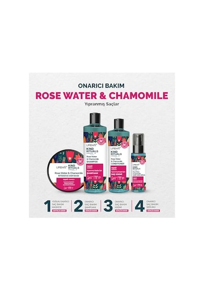 Kind Rituals Rose Water Chamomile Saç Kremi, 250 Ml