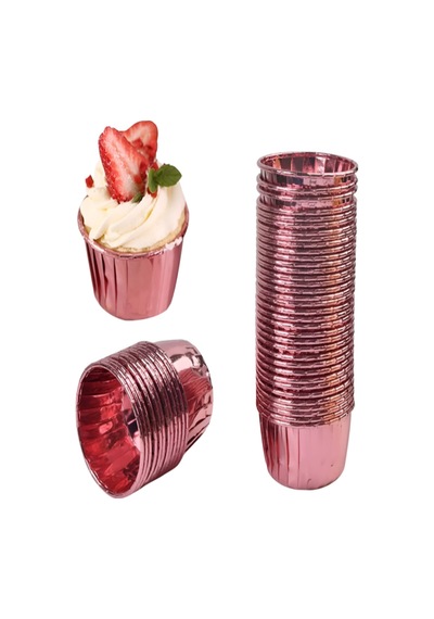 Muffin Kek Kalıbı 25 Adet Cupcake Kağıdı MOr