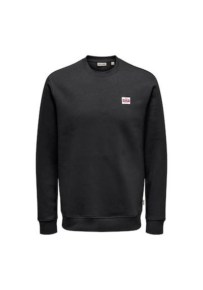 Only & Sons Onsdawson Siyah Erkek Sweatshirt 22033193 Siyah