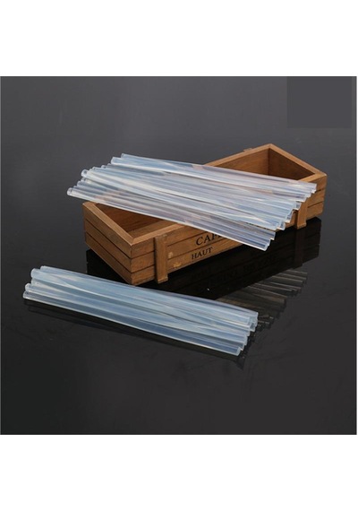Mühür Mumu Çubuk Sıcak Tutkal 11mm x 30cm 4 lü  Transparan Şeffaf