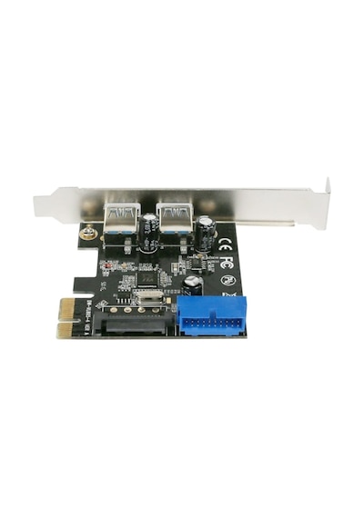 Pcı Express Usb 3.0 Kart 4703P 2 Port Sata Güç 19 Pin Çoklayıcı