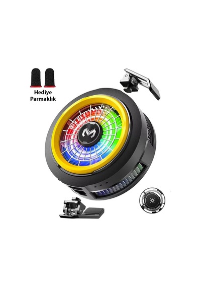 Zhltools Cx20 Manyetik Telefon Soğutucu 20w Tec Yarı İletken Soğutma Rgb Işıklı Magsafe Uyumlu
