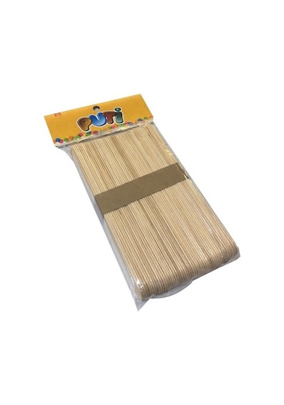 Ticon Dil Çubuğu Abeslang Renksiz Naturel 50'Li Paket