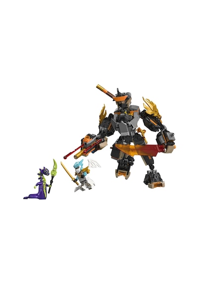 LEGO® NINJAGO® Cole’un Görev Robotu ve Ejderha Zane 71854 - 7 Yaş ve Üzeri Çocuklar için 3 Minifigür İçeren Yapım Seti (364 Parça)