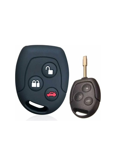 Ford Fiesta Mondeo Uyumlu Focus Transit Fusion Silikon Anahtar Koruma Kı