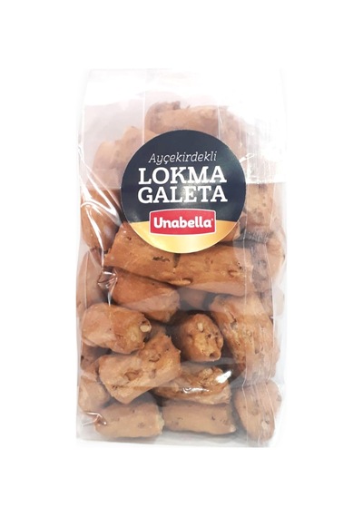5 Adet Unabella Lokma Galeta Ayçekirdekli 200 G