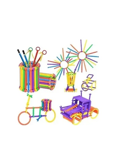 Aerobic Çubuklar Oyunu 230+parça Aerobic Sticks Eğitici Ve Eğlenceli Lego Oyunu-9061423377859