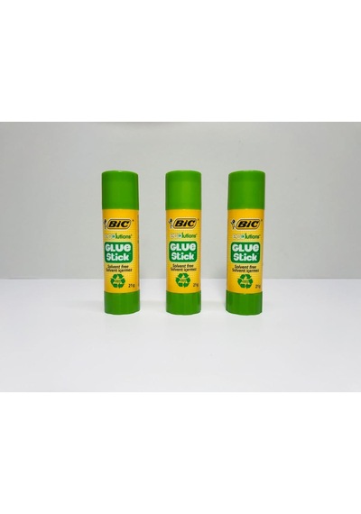 Bic Eco Glue Stick Yapıştırıcı 21 Gr. 3'lü