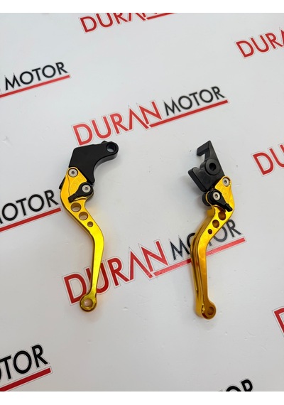 Fren Debriyaj Kolu Manet Seti Gold Spor Cnc Kesim - Kuba Tk03