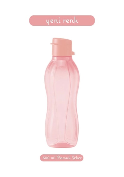 Eko Şişe - Suluk 500ml Pamuk Şeker Pembe