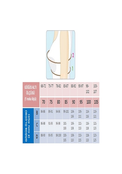 Magic Form 4053 Kadın Süngersiz Balenli Toparlayıcı Sütyen-ekru Ekru