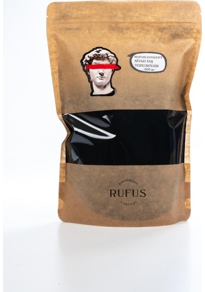 Rufus Concept Siyah Taş Tozu Boyası 500 Gr