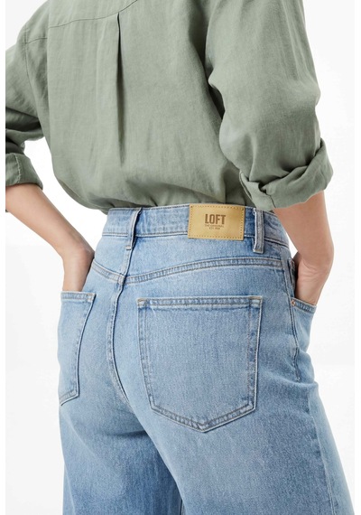 LOFT Bella Regular Fit Kadın Pantolon Lf2038796 Q1.v1 Denim