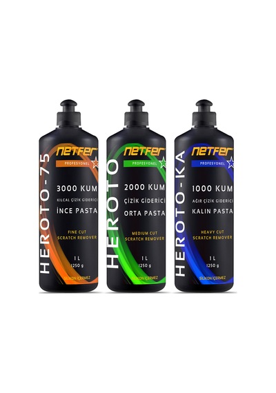 Netfer 3'lü Pasta Set - 3x1 L