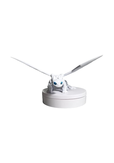 Toothless Ejderhanı Nasıl Eğitirsin Hareketli Figürü Beyaz Işığın Öfkesi - 20 Cm