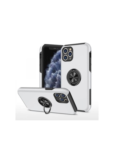 Apple İphone 11 Pro Max Kılıf Elit Yüzüklü Kapak