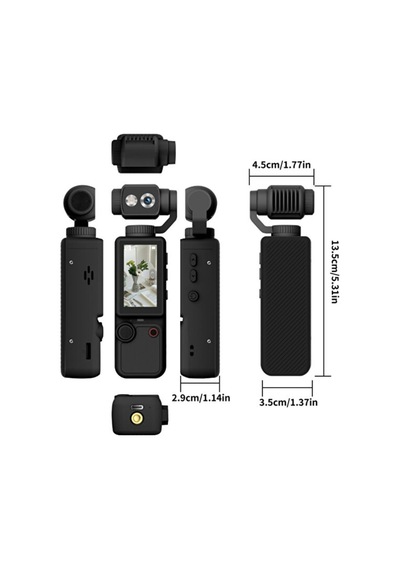 4k Vlog Kamera Wifi Bağlantılı 180 Dönebilen Lensli Dijital Video Kamera Stabil Çekim 2.0" Ips Ekran
