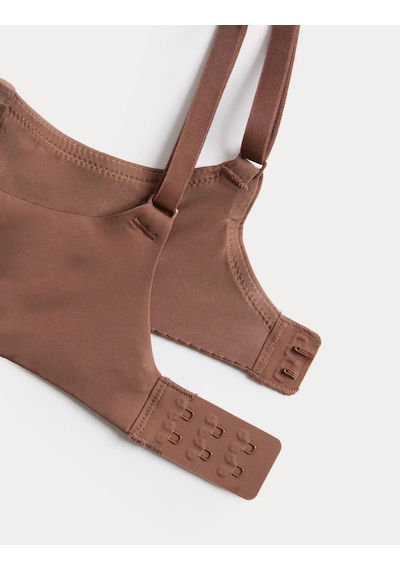 Marks & Spencer Body Invisibles Demi Cup Sütyen T33002495 Kahverengi