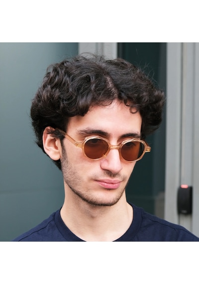 Tony Nude Unisex Güneş Gözlüğü Bej