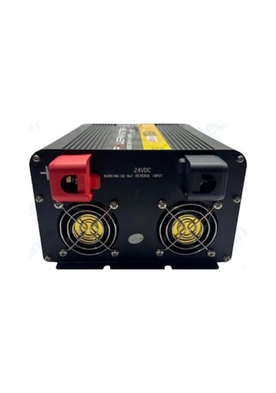 24 V Volt 1800 W Watt Modifiye Sinus İnverter İnvertör 24-220 V Çevirici Dönüştürücü Dijital Ekranlı