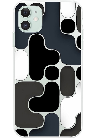 Apple Uyumlu iPhone 11 Şeffaf Kılıf Şeffaf Wallpaper 1 Tasarımlı